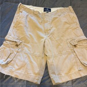 American Living Men's Beige Cargo Shorts